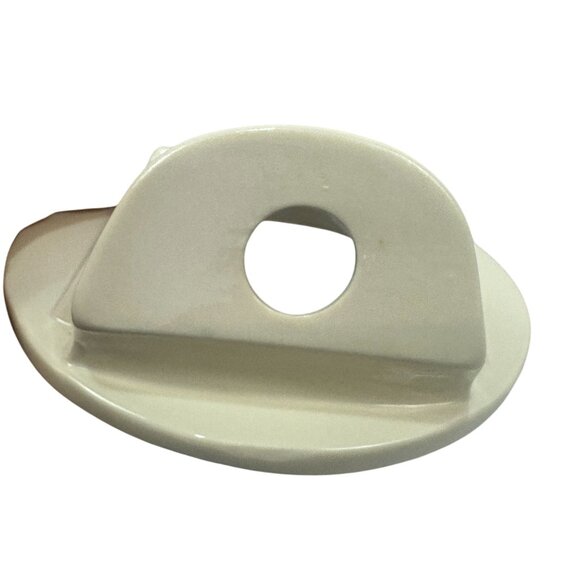 Lenox Ivory Porcelain China Wall Mount Razor Blade Holder Bathroom Accessory Vtg - Picture 4 of 5